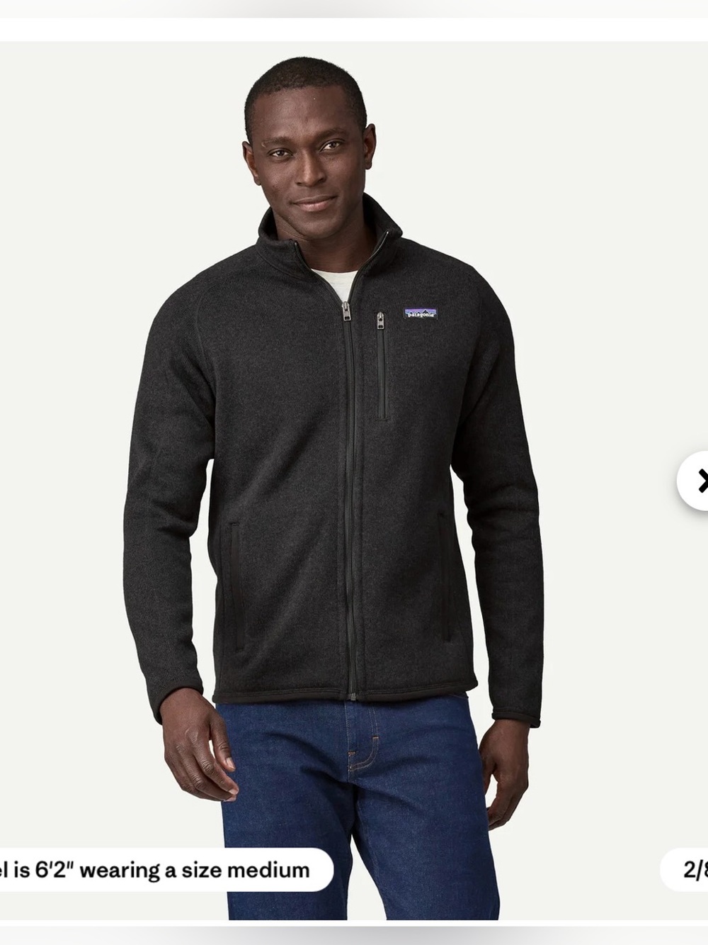 Patagonia Men’s Better Sweater Fleece Jacket Full Zip , Medium